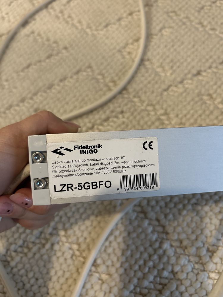 Listwa zasilająca Fideltronik Inigo 2m