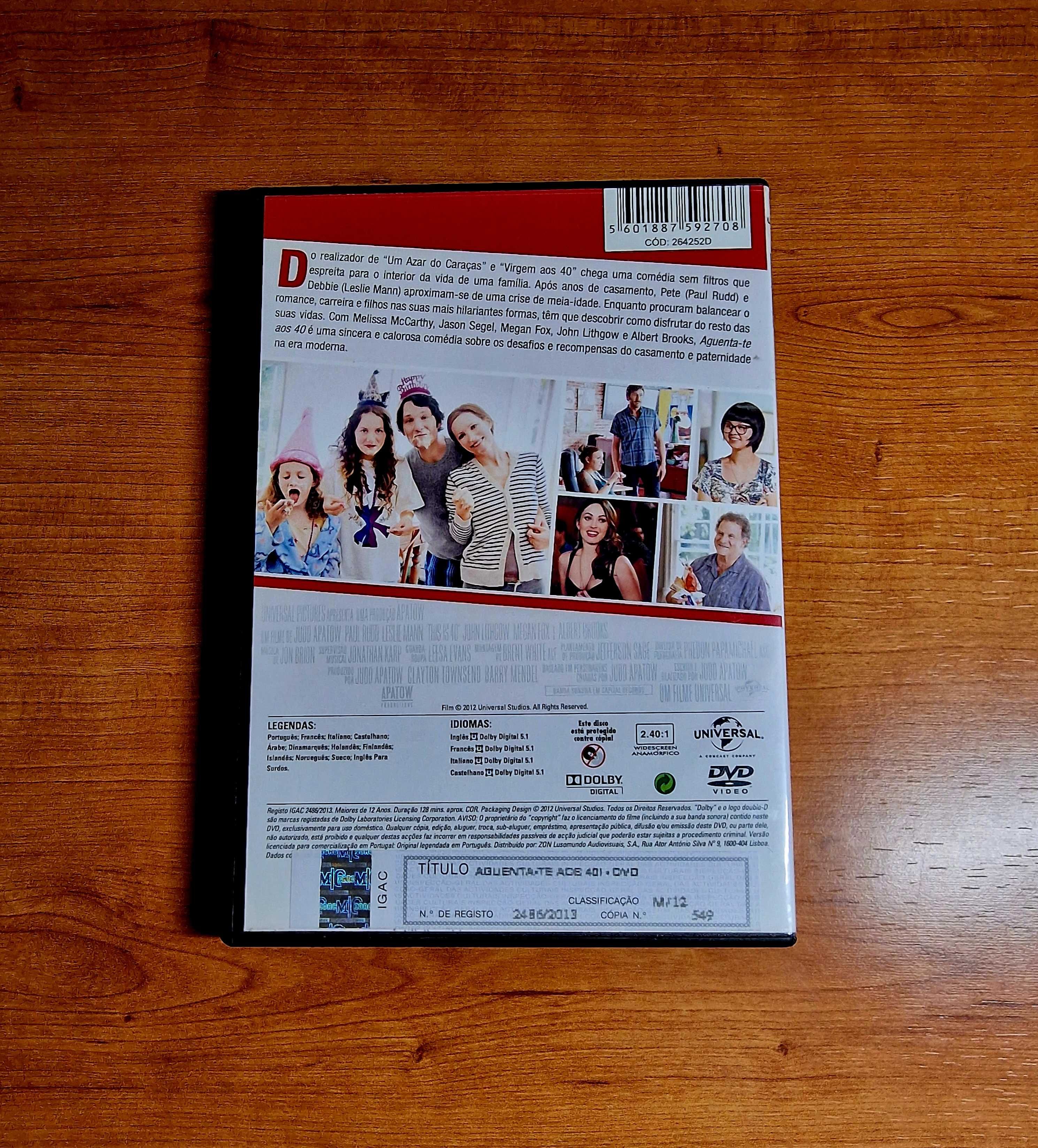 AGUENTA-TE AOS 40! (Paul Rudd/Leslie Mann/Megan Fox/Jason Segel)
