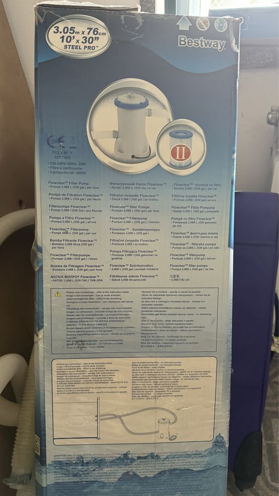 Piscina Tubular BESTWAY