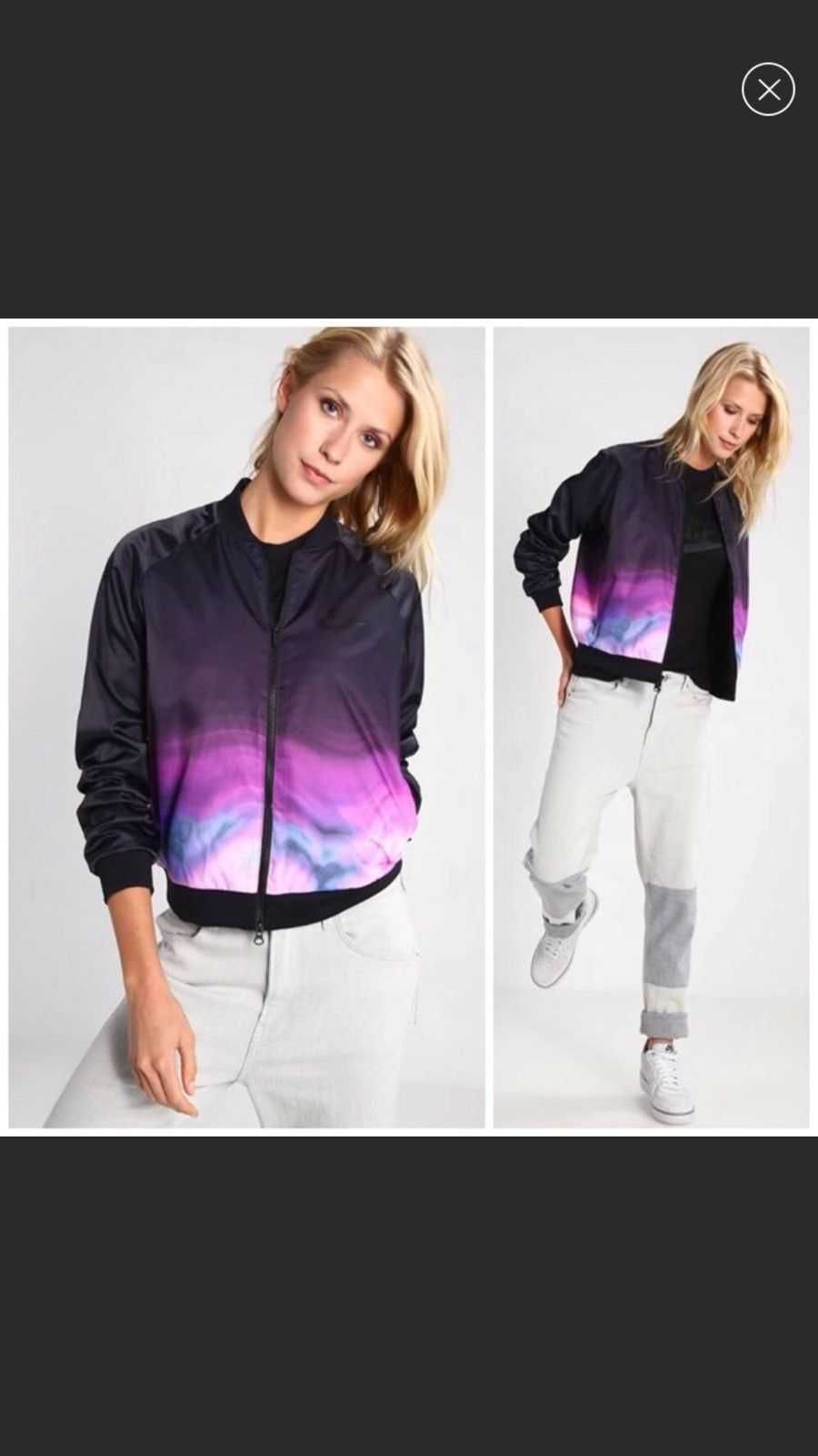 Kurtka przejściowa NIKE PRINT BOMBER r.M jak nowa stan idealny