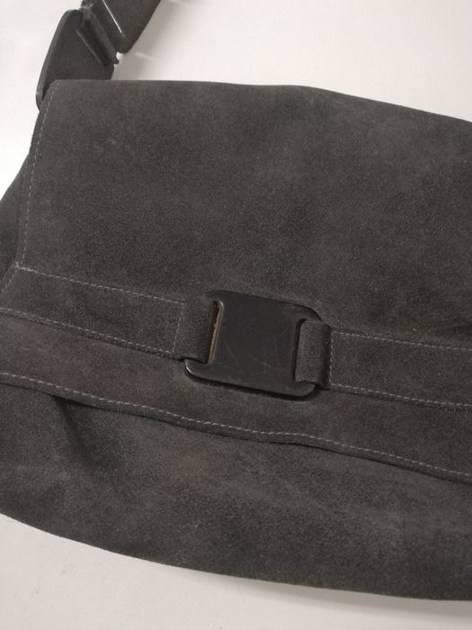 Carteira Camurça Cinza Escuro