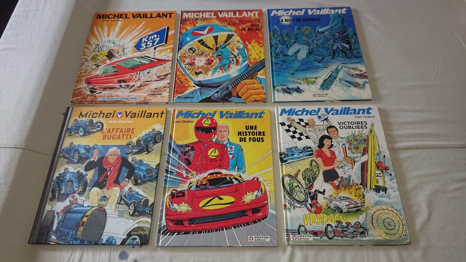 Michel Vaillant - 11 Livros (7 não editados em PT)