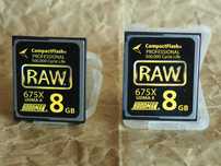 Karta pamięci CF RAW Compact Flash Professional UDMA 6 675x 8Gb.