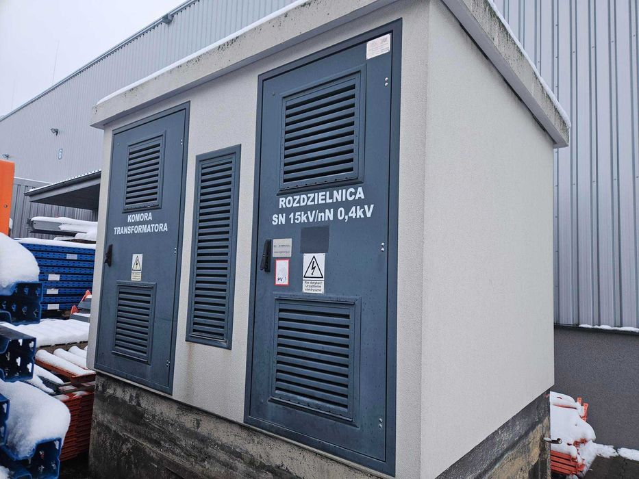 Stacja transformatorowa z transformatorem 250 kVA