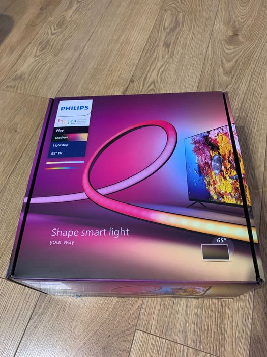Philips Hue White and Colour Ambiance Play gradient  65"