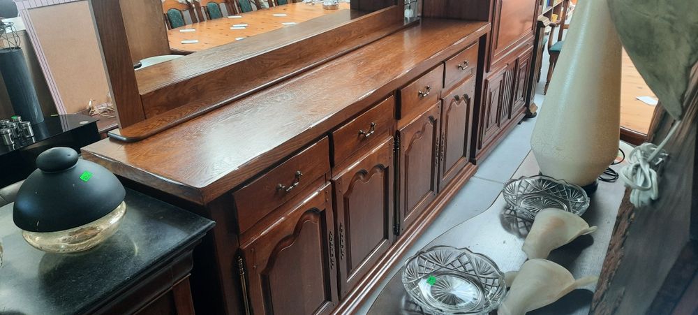 Dębową komoda z lustrem RATY