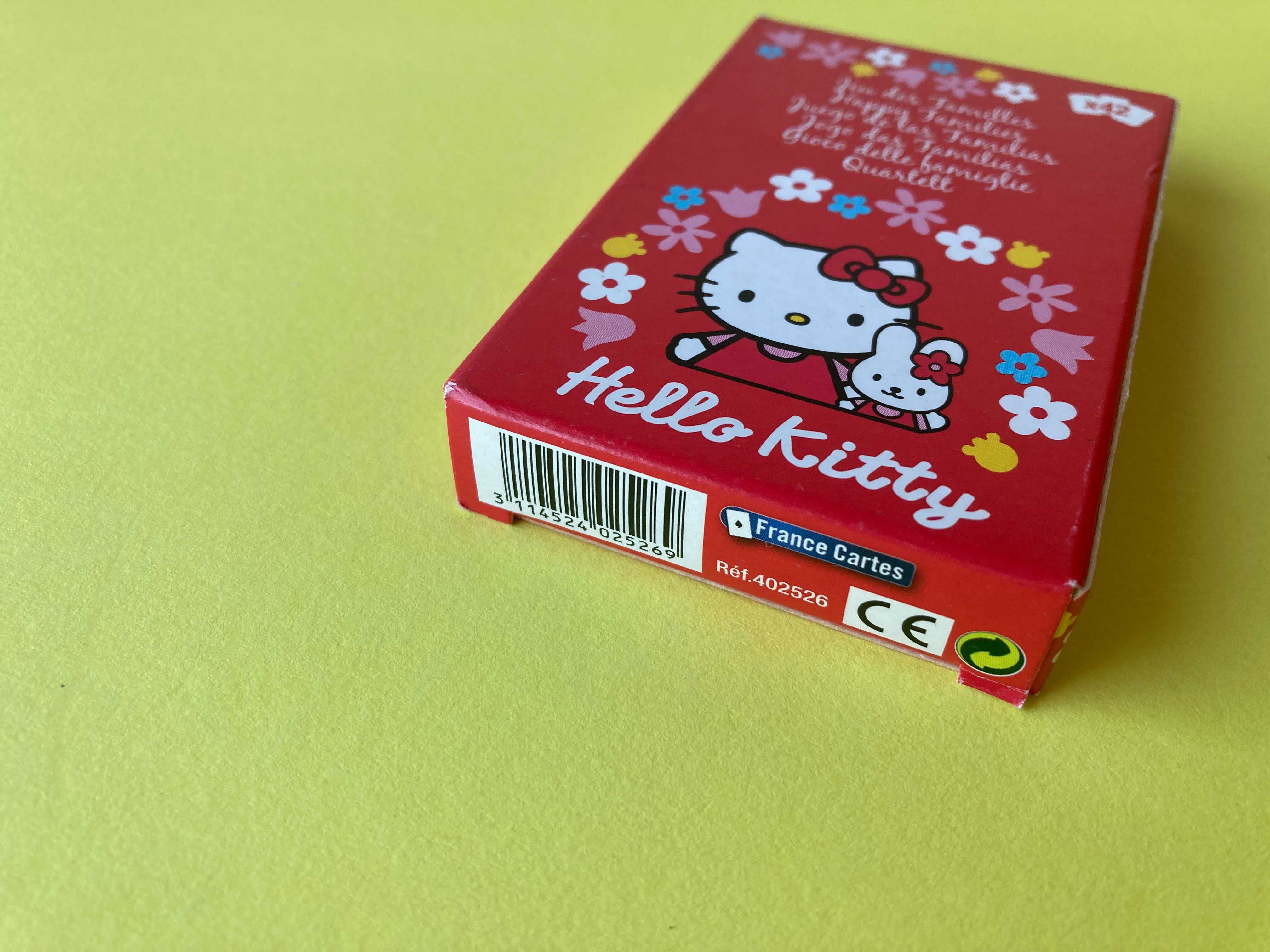 Baralho de Cartas Hello kitty Jogo das Famílias - Sanrio - Novo