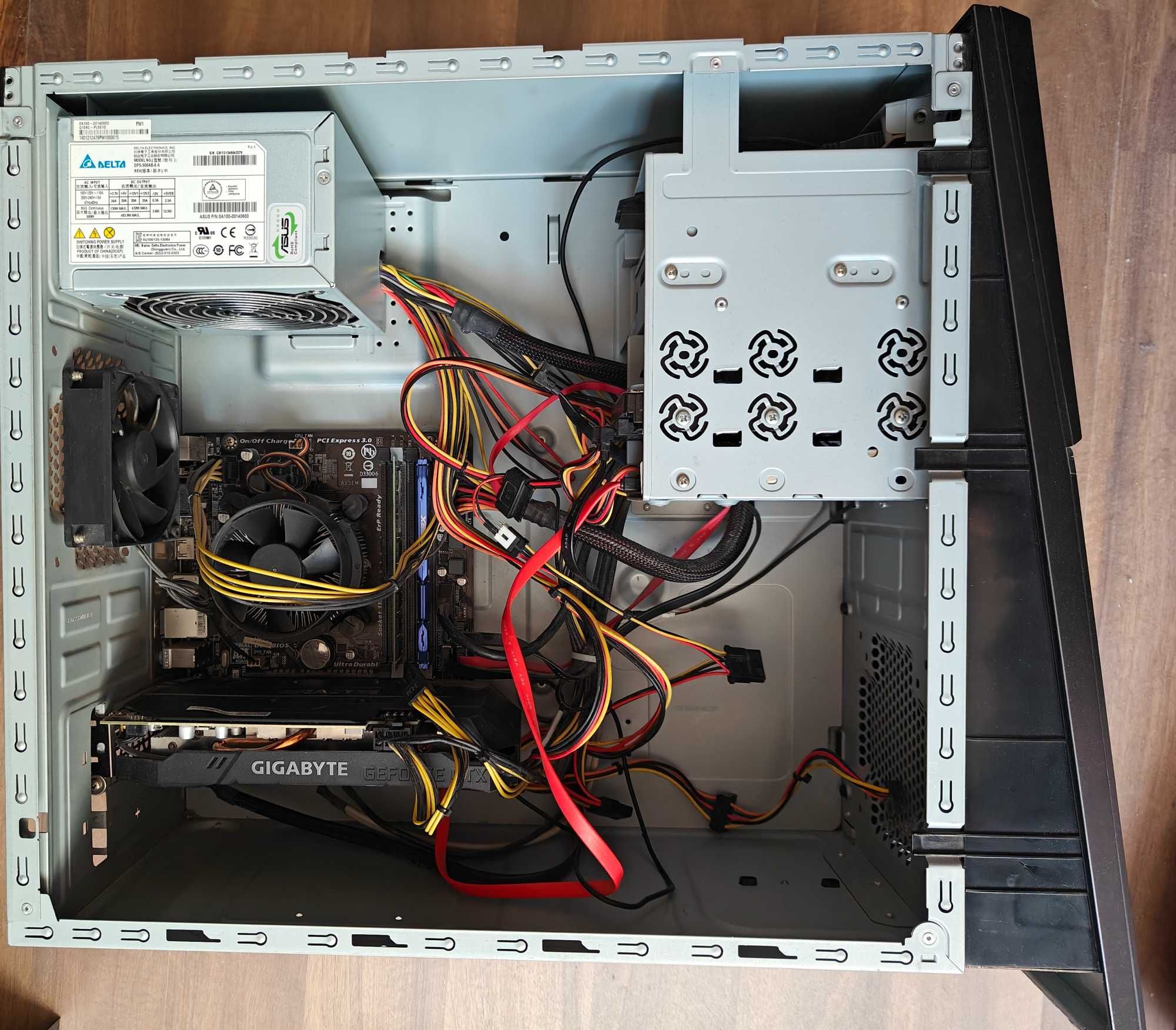 Komputer do pracy i gier ASUS i5-4570, GTX 1660 Super, 16 GB RAM, SSD