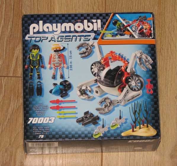 Playmobil Top Agents 70003 nowy