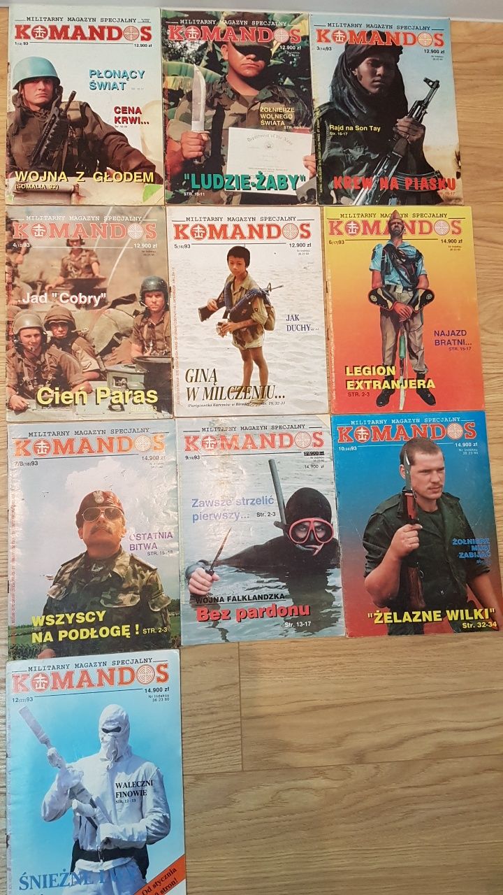 Komandos czasopismo militarne