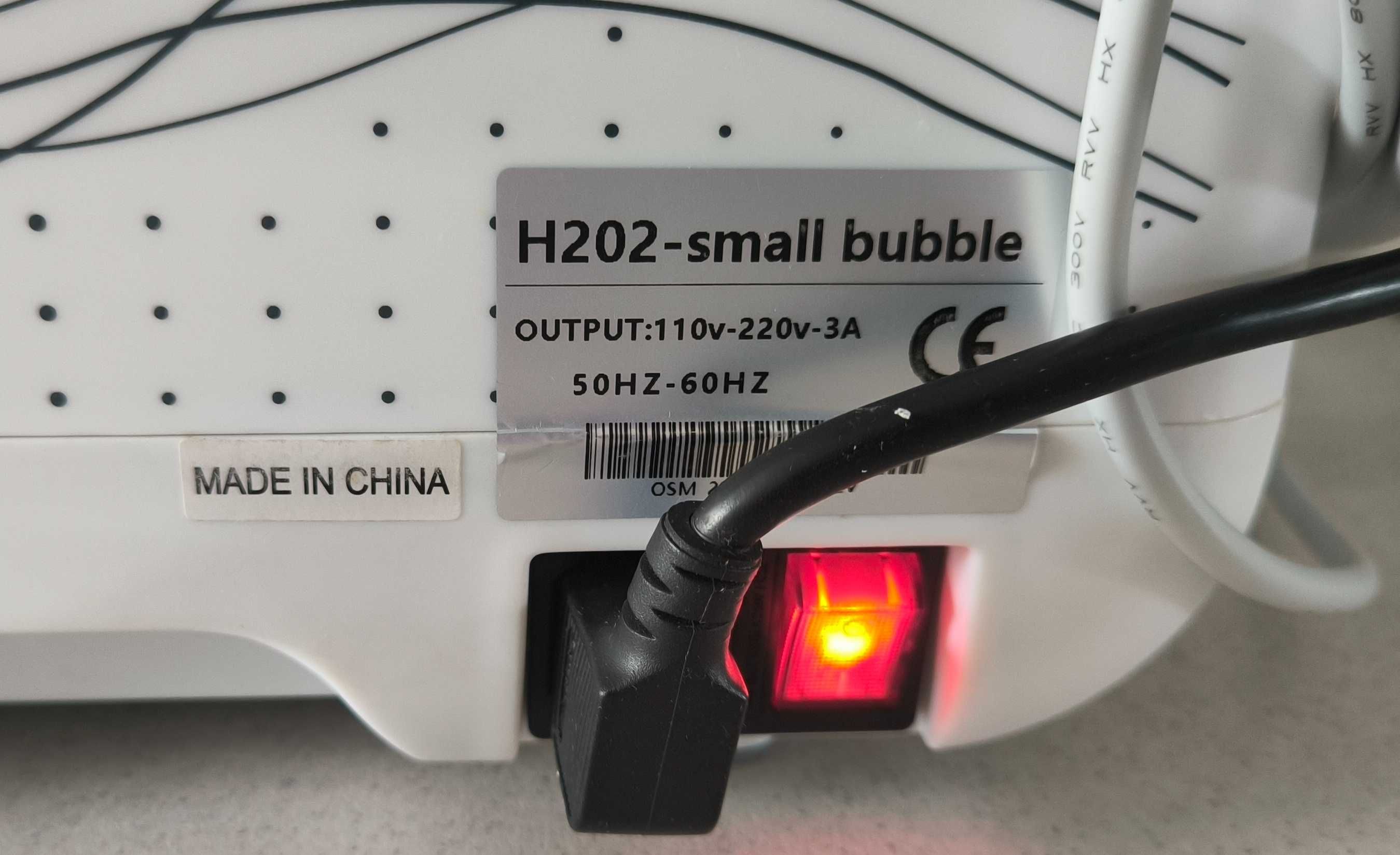 H2O2 Small Bubble - do czyszczenia twarzy wodorowej pielęgnacji