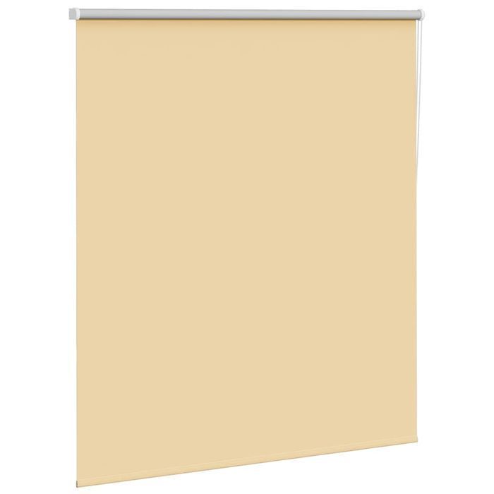 Vidaxl Roleta Zaciemniająca Beżowa 120X150Cm Szerokość Tkaniny 116,6Cm