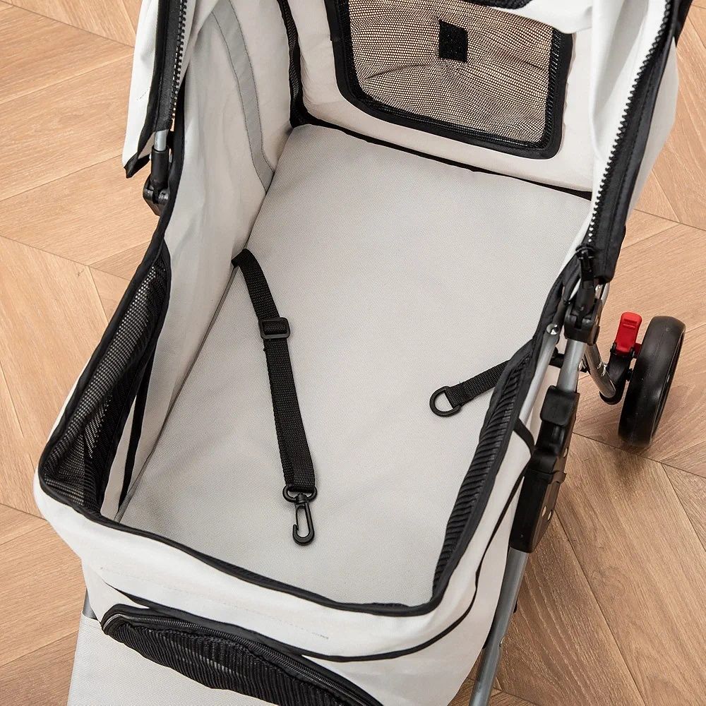Wózek dla zwierząt pies,kot,składany. Transporter. Nowy.