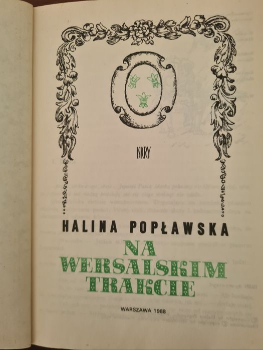 Na wersalskim trakcie - Halina Popławska