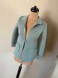 Street one piankowa narzutka blazer marynarka pistacja xs s 34 36