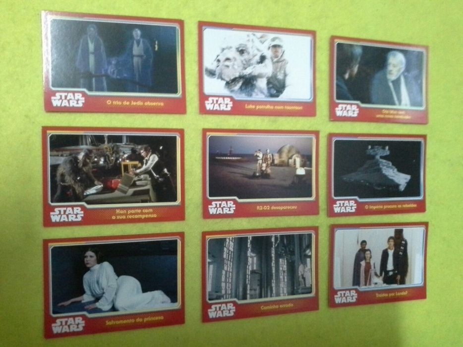 160 cartas STAR WARS