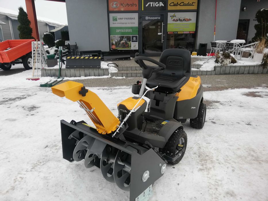 Nowa odśnieżarka rotacyjna pług wirnikowy do Stiga Park 2+4WD