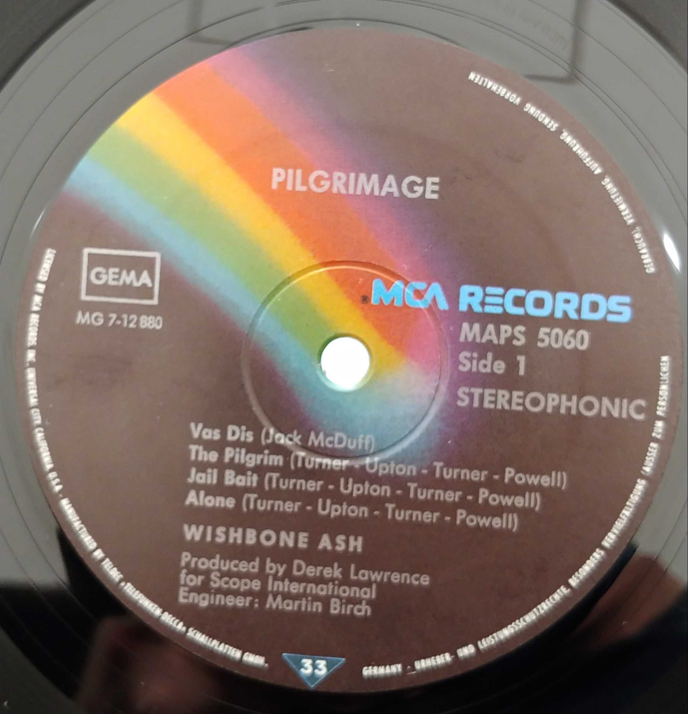 Wishbone Ash - Pilgrimage. 1974r . Ex Płyta winylowa.