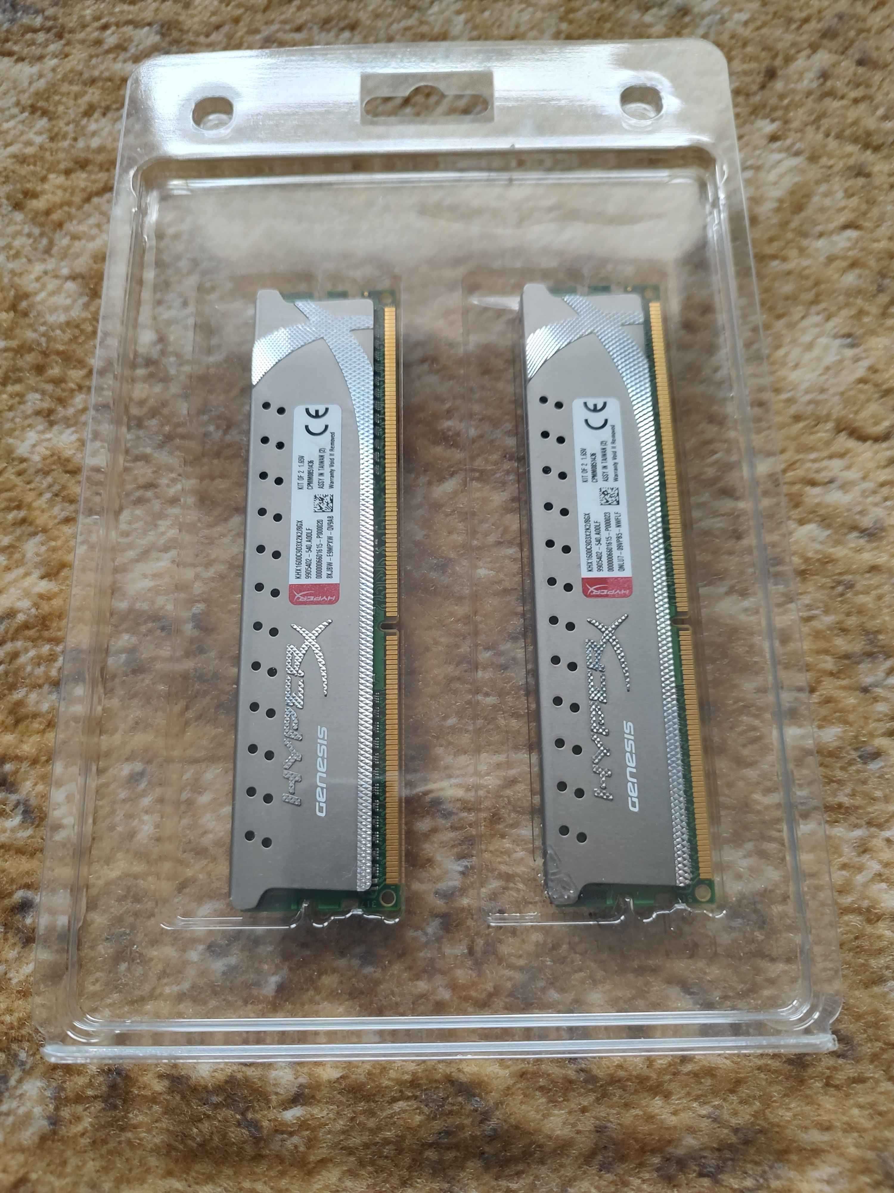 Pamięć RAM Kingston - HyperX DDR3, 4GBx2, 1600MHz, CL9