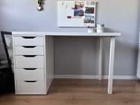 BIURKO IKEA z szufladami