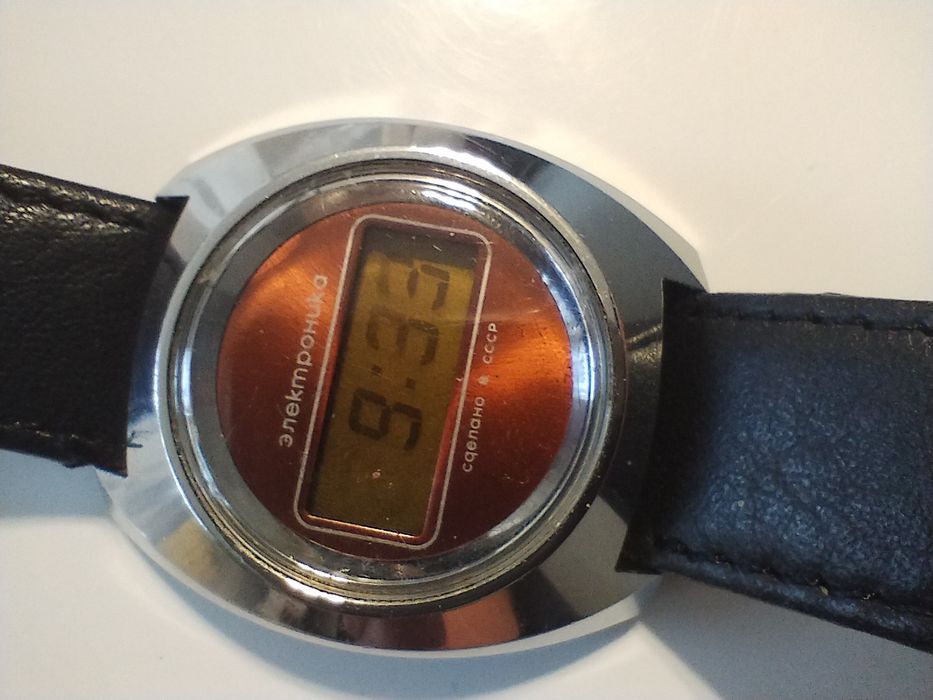 Stary Zegarek ELEKTRONIKA - CCCP - lata 70-te