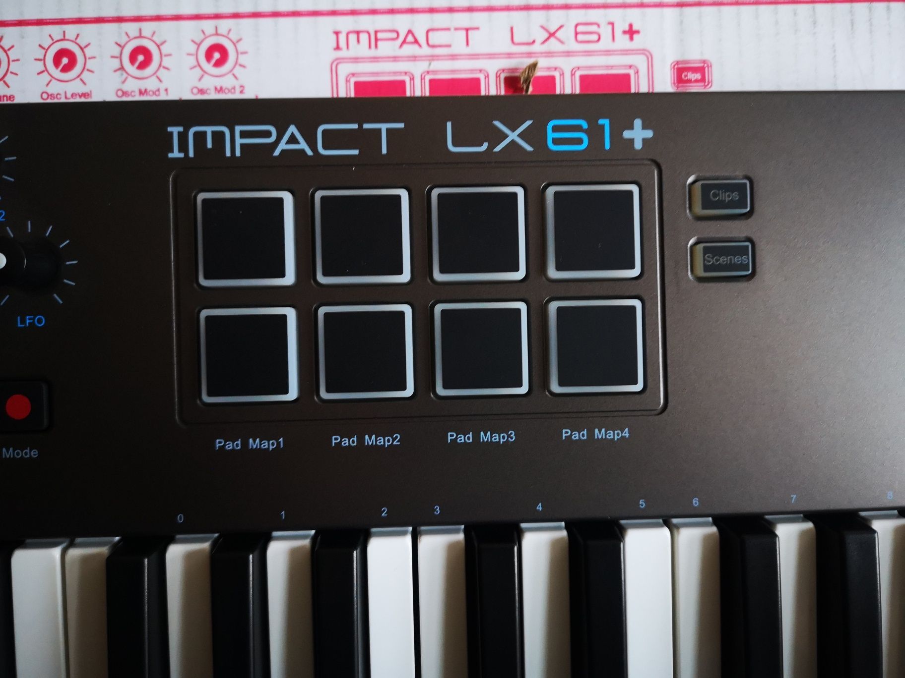 Kontroler DAW MIDI Nektar Impact LX61+ z kodem do DAW BITWIG 8-TRACK