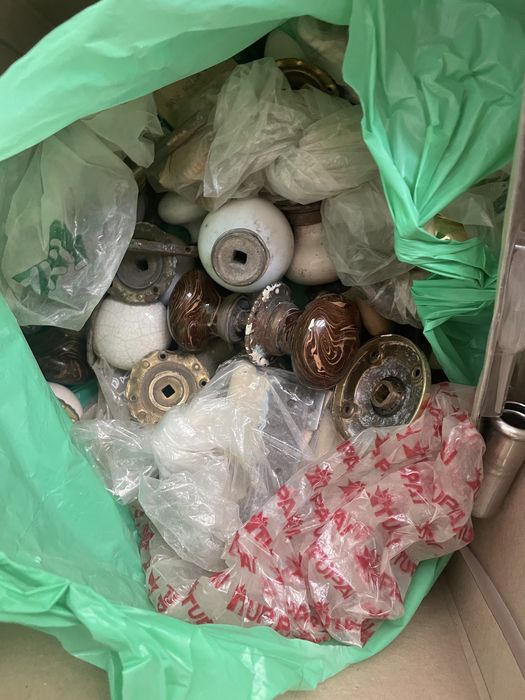 Puxadores antigos varias cores