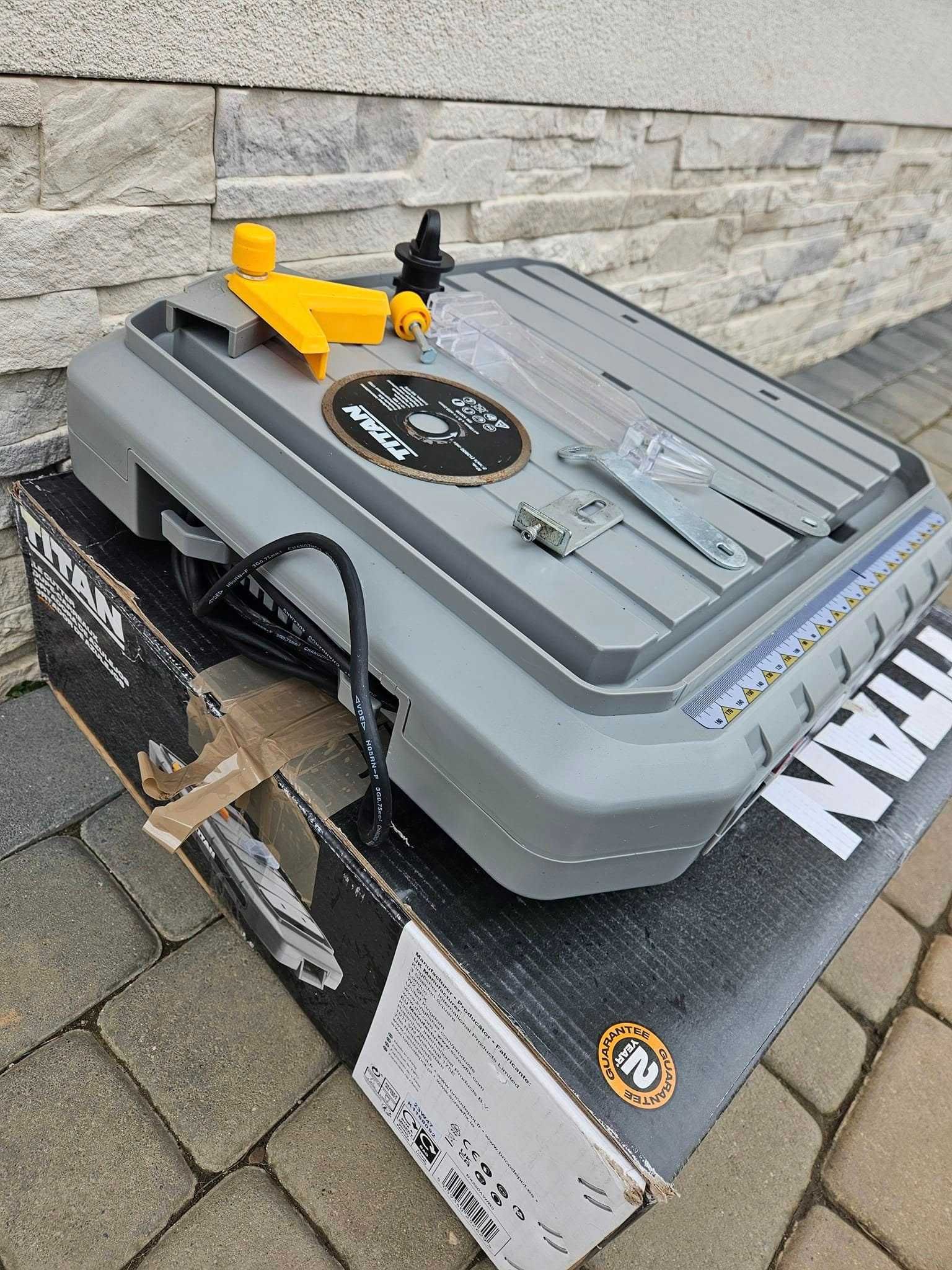 Titan TTB336TCB 500W Przecinarka do płytek na mokro 230V