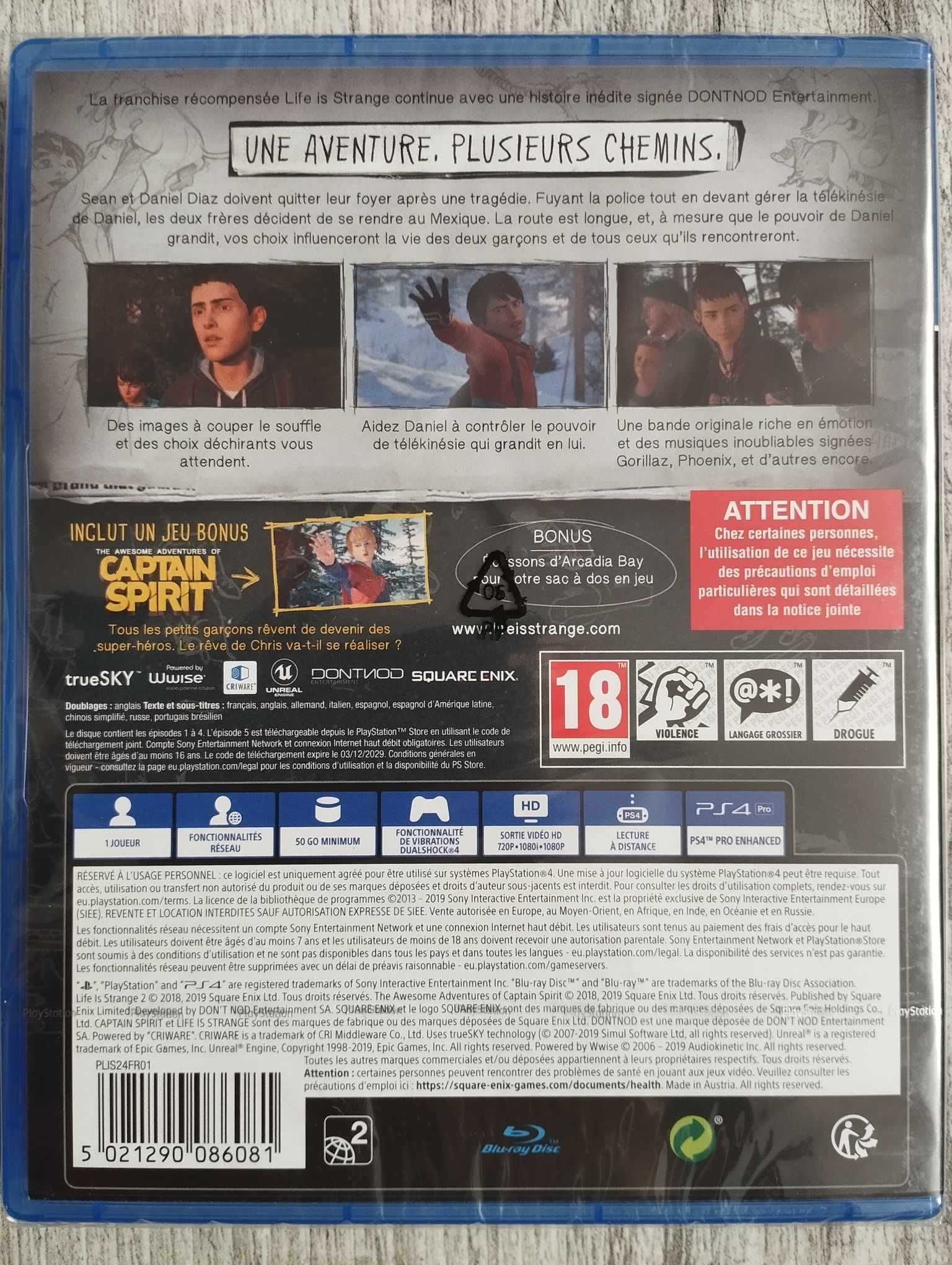 Nowa Gra Life is Strange 2 PS4/PS5 Playstation