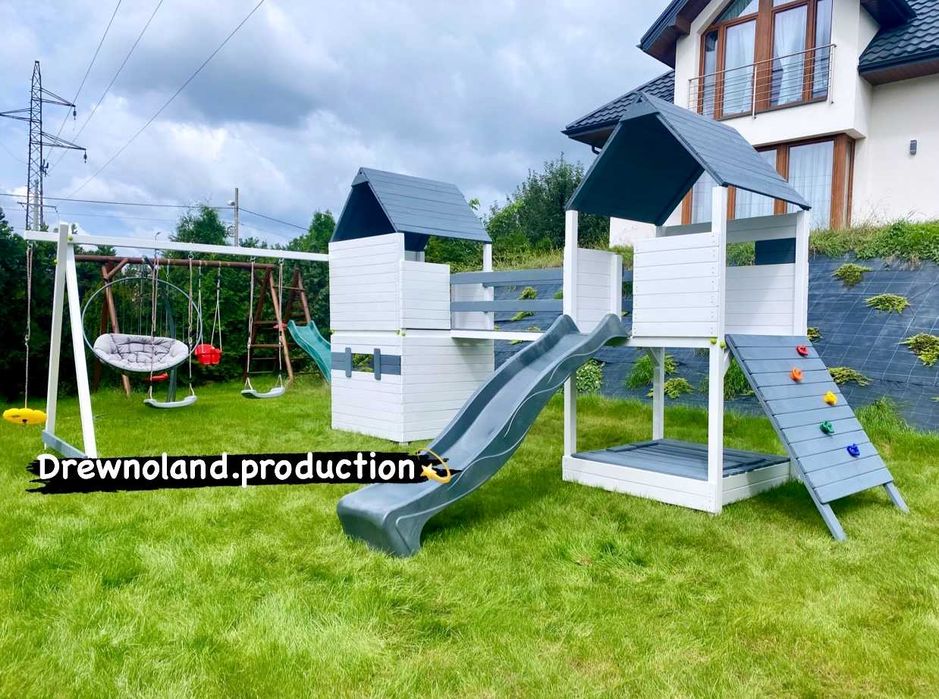 TOTALNA wyprzedaż posezonowa! Plac zabaw wykonany kompleksowo!