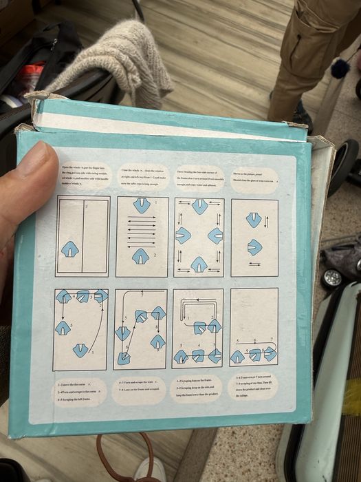 dwustronna magnetyczna myjka do szyb