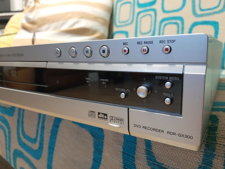 Sony nagrywarka DVD RDR-GX300 nie działa