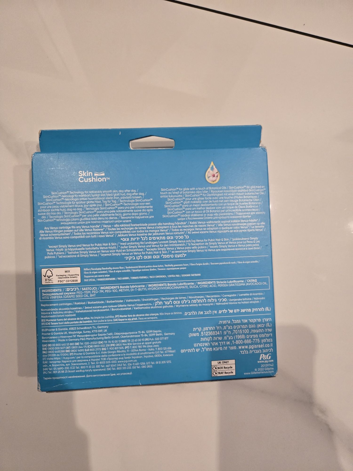 Gillette venus smooth 12szt.