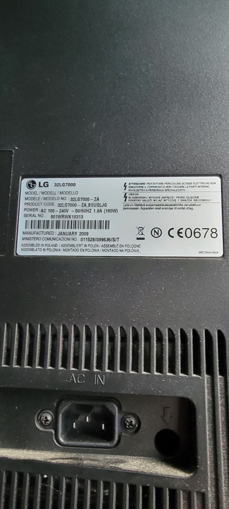Televisão LG 32"