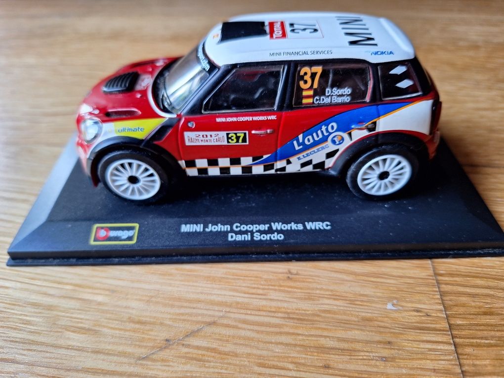 BURAGO - MINI John Cooper Works WRC  - 1/38