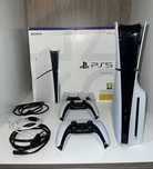 ZESTAW KONSOLA PlayStation 5 Ps5 Slim + 2 Pady Używane Stan Dobry