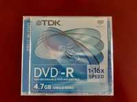 Płyta DVD-R 16x 4,7GB TDK Nowa zafoliowana