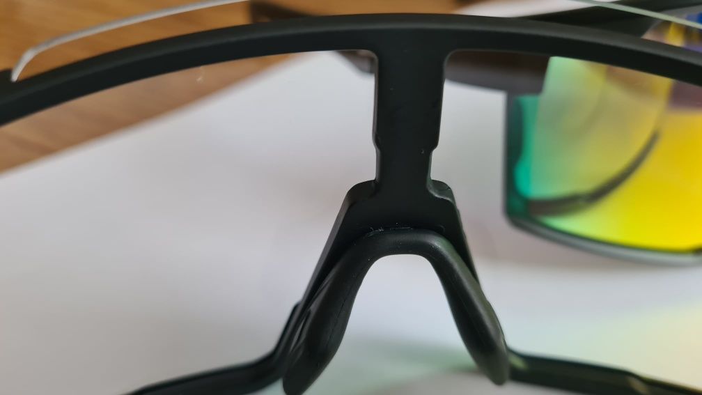 Fotochromowe okulary sportowe rowerowe SCVCN z wkładką korekcyjną