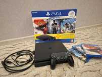 Playstation 4 slim 500gb + аккаунт з 20+ іграми !