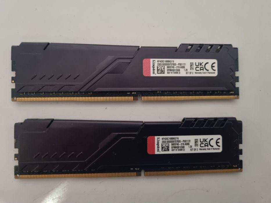 Оперативна пам’ять Kingston Fury DDR4-3200 16384MB(8x2)