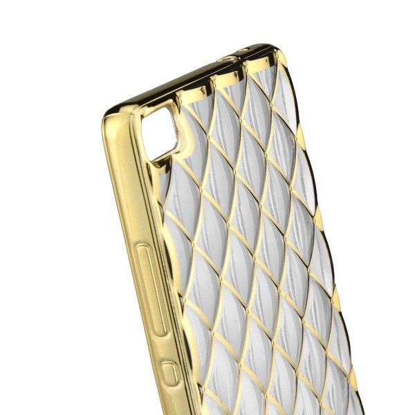 Etui Luxury Gel LG X Power Gold
