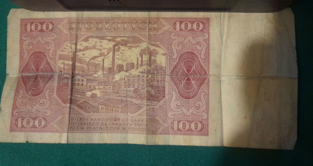 Banknot 100zł z 1948