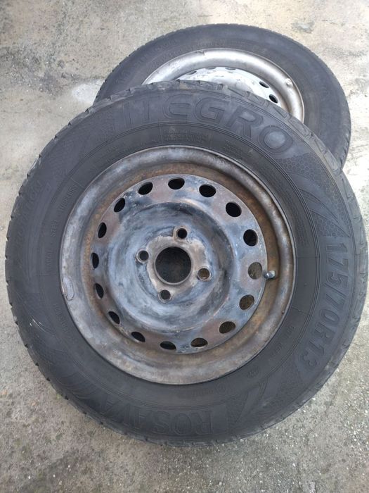 Резина лето 175/70/R13 шины диски обмен