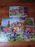 Puzzle 40 maxi pożar