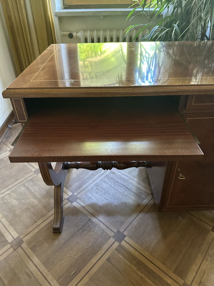 Biurko komputerowe biedermeier Henryków unikat