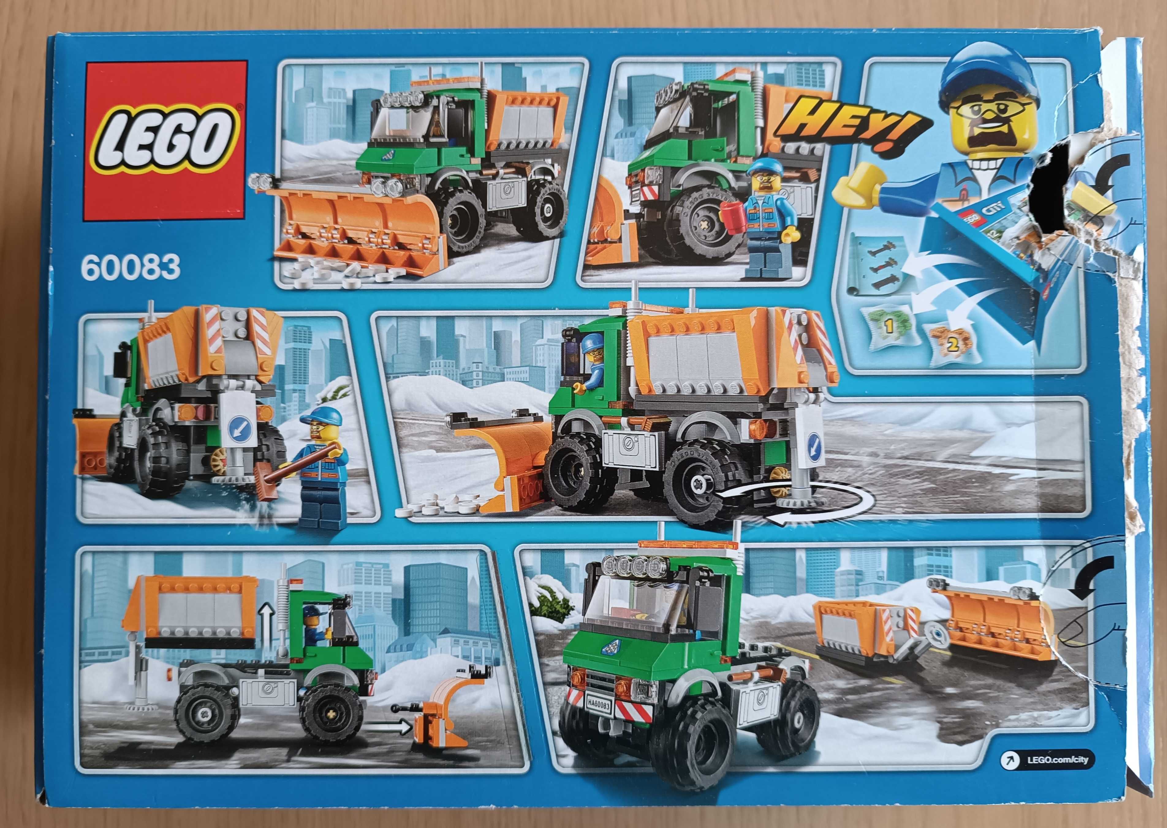 LEGO City 60083 Pług Śnieżny Stan Idealny