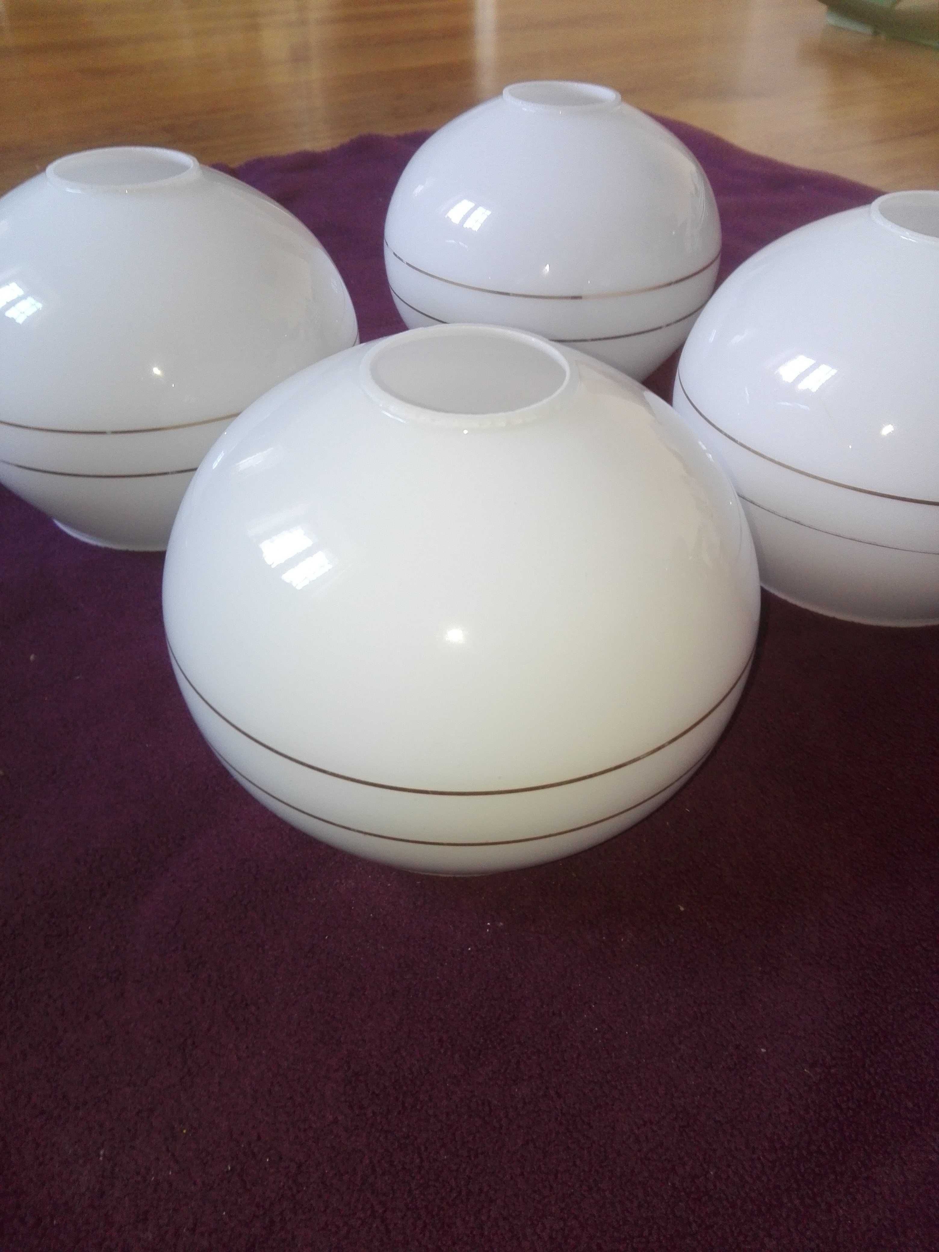 Klosze do lampy 4 sztuki  - PRL