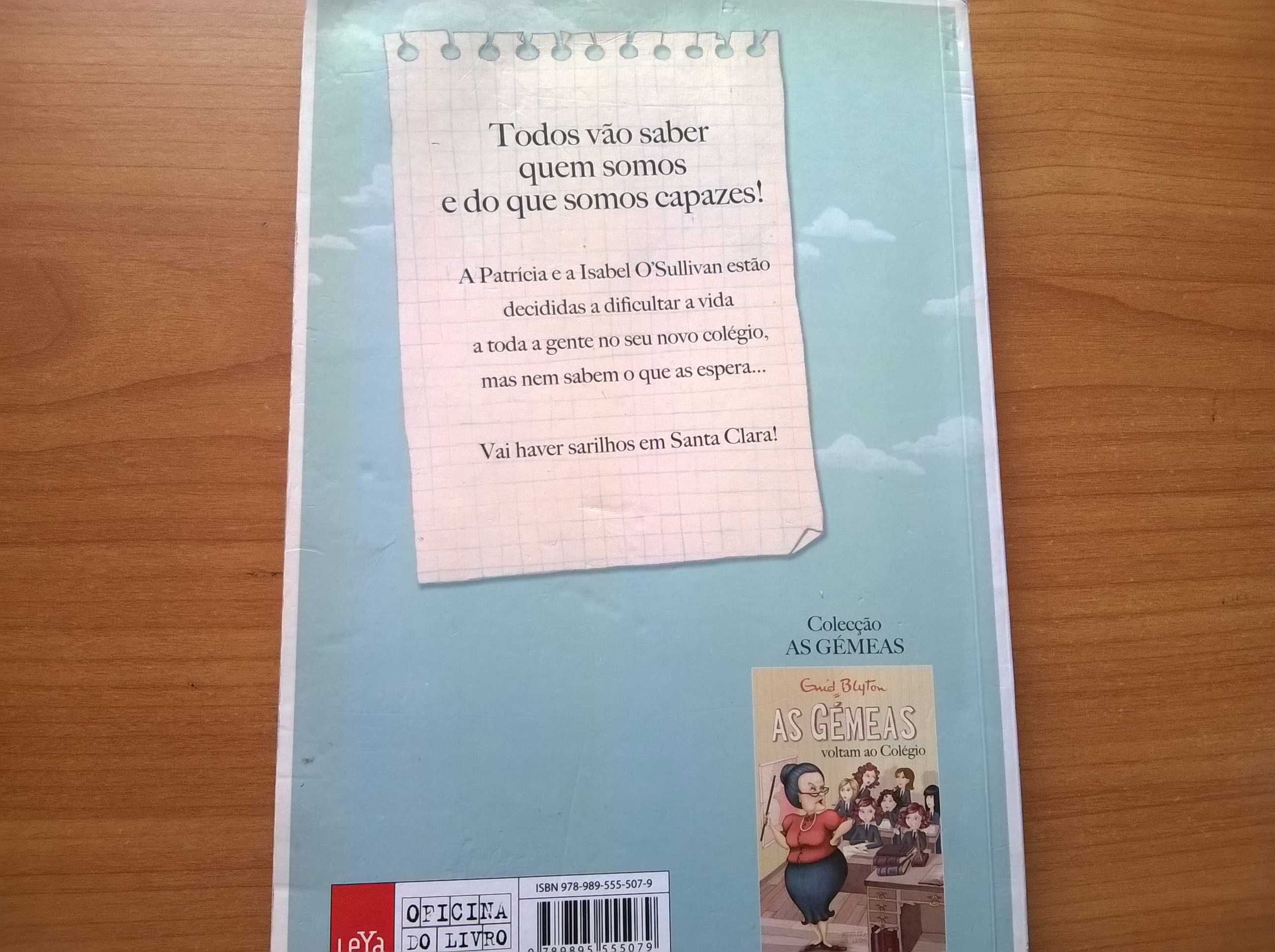 As Gémeas no Colégio de Santa Clara - Enid Blyton