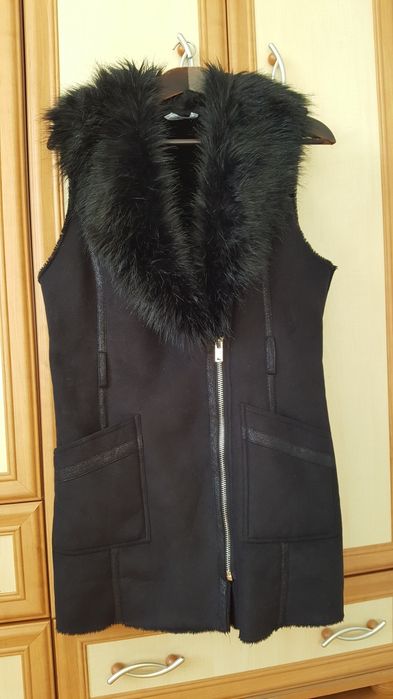 Bezrękawnik Kamizelka Kożuszek dł.F&F