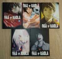 Manga Gra w Króla - tomy 1-5 (komplet)